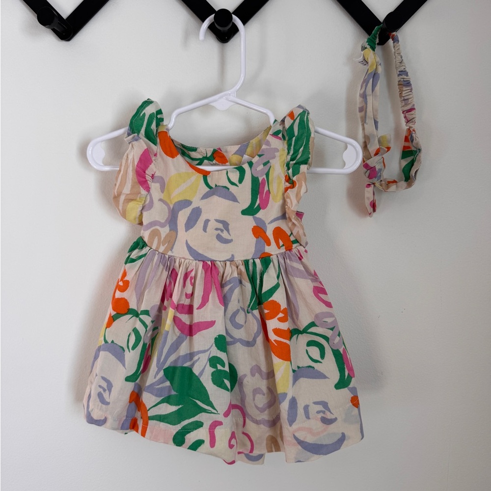 GAP Kids Floral Casual Dress - Multicolor